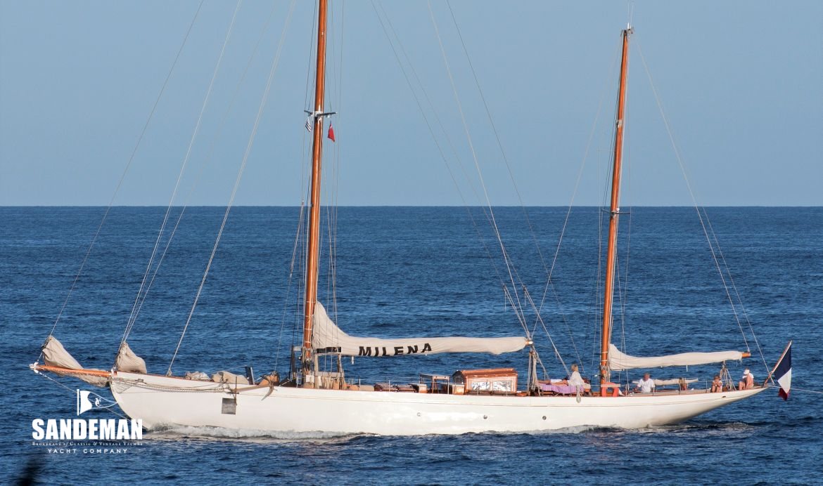 S/Y Milena under sail